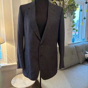 Dior Monsieur Men's Charcoal Wool Blazer